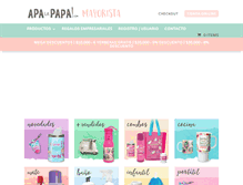 Tablet Screenshot of apalapapa.com
